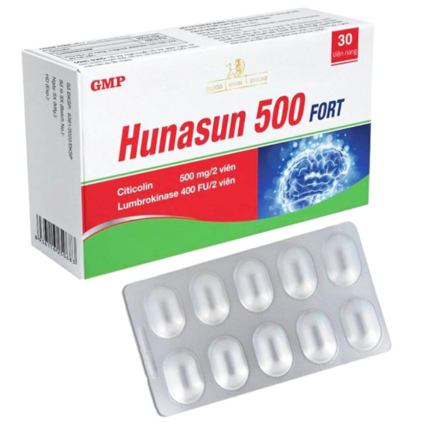 Hunasun 500 Fort(Citicoline 500 mg)